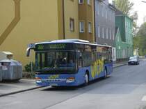 Setra der Fa. Wilde , i.A der Bogestra,Linie 355 nach BO Harpen-
Ruhrpark,Abfahrt HS Bochum Langendreer West  S .(19.04.2008)