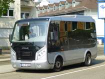 Otokar Centro C, t�rkischer Hersteller,  Hagro Transbus  im Auftrag der Verkehrsbetriebe Karlsruhe, Karlsruhe-Durlach 05.05.2013
