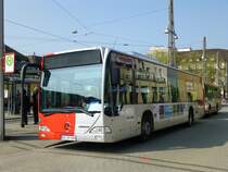 Mercedes Citaro I  Hagro Transbus  im Auftrag der Verkehrsbetriebe Karlsruhe, Karlsruhe HBf 05.05.2013