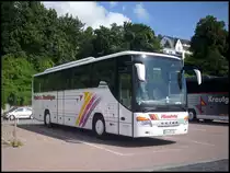 Setra 415 GT-HD von Haubold-Hecklingen aus Deutschland im Stadthafen Sassnitz am 12.08.2012