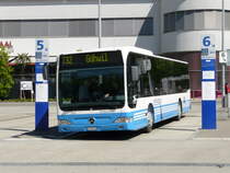 WilMobil - Mercedes Citaro  Nr.253  SG  187255 bei den Bushaltestellen vor dem Bahnhof in Will am 08.05.2013