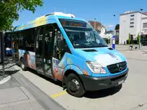 WilMobil - Mercedes Citysprinter SG 138232 bei den Bushaltestellen vor dem Bahnhof in Will am 08.05.2013