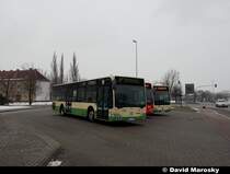 527 der VBBr in Brandenburg an der Fontanestra�e .
