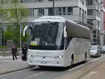 Volvo 9700 aufgenommen am 10.05.2013 in der N�he des Bahnhofs Br�ssel Midi.