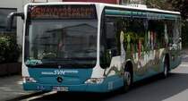 Mercedes Benz Citaro C1 Facelift mit M�rchen Express Werbung am 14.05.13 in Maintal