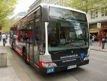 Hochbahn Wagen 6013 - MB Citaro als 34 Kirchdorf S�d am Hauptbhf./M�nckebergstr. 10.05.13