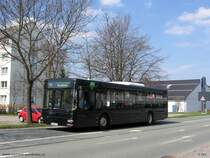 MAN NL263 auf der Stadtlinie A in Annaberg-Buchholz.