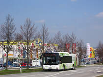 MAN Lion´s City � auf der Linie 210 in Annaberg-Buchholz. (24.4.2013)