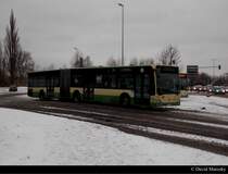 Wagen 590 der VBBr an der Fontanestra�e in brandenburg/Havel .