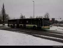 Wagen 590 der VBBr an der Fontanestra�e in brandenburg/Havel .