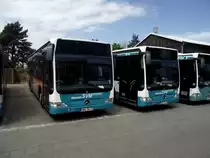 MKK-SV 221 und MKK-SV 224 (Blauer Engel Werbung) stehen am 19.05.13 in Maintal beim Tag der Offenen T�r  