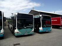 HU-OT 103 und MKK-SV 215 stehen am 19.05.13 in Maintal beim Tag der Offenen T�r