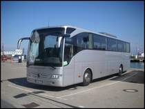 Mercedes Tourismo von Reisedienst Springhorn aus Deutschland im Stadthafen Sassnitz am 15.08.2012