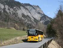 Kurz vor V�ttis befindet sich hier der Wagen aus Alpthal. (13.4.2008)