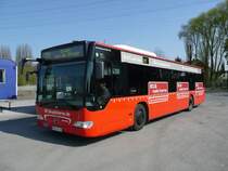 17.04.08,MB-CITARO der HCR in Wanne Eickel mit Lokalradiowerbung.