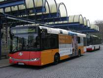 Solaris Urbino 12,als Linie 336 von Bochum Hbf. nach Dortmund L�tgendortmund,(20.04.2008)