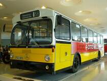Mercedes O 305  SSB Stuttgarter Stra�enbahnen , Bj. 1980, Mercedes-Benz Museum Stuttgart 30.05.2013 