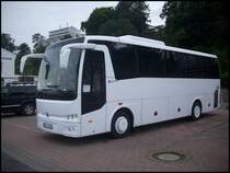 Temsa MD9 aus Deutschland im Stadthafen Sassnitz am 25.08.2012