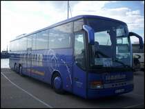 Setra 317 GT-HD von Samm�ller aus Deutschland im Stadthafen Sassnitz am 26.08.2012