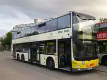 MAN Lion's City DD  BVG  B-V 3266, Werbung  Baden-Wrttemberg , Berlin 07.06.2013