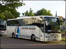 Mercedes Tourismo von Lftner Reisen aus sterreich in Bergen am 28.08.2012