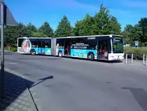 MB als Linie 3 bei seiner Betriebspause am Strelapark/Zoo am 10.6.13 