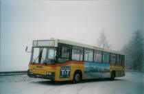 Cool Taxi, Veysonnaz VS 33'100 Mercedes/Hess O 405 (ex Voegtlin-Meyer, Brugg Nr. 74) am 21. M�rz 2008 Veysonnaz, Station (Skibus Veysonnaz)