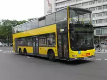 Neoman A39 BVG Wagen 3260 als M46 U Britz-Sd am 15.06.13 am Bahnhof Zoo