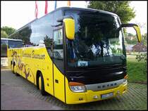 Setra 417 GT-HD von Oscarssons Bussresor aus Schweden in Bergen am 28.08.2012