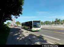 541 der VBBr am Hauptbahnhof in Brandenburg .