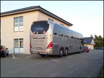 Neoplan Cityliner von Europe Tours aus Deutschland im Gewerbegebiet Sassnitz am 01.09.2012