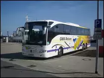 Mercedes Tourismo von GWK-Reisen aus Deutschland im Stadthafen Sassnitz am 02.09.2012