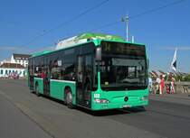 Mercedes Citaro mit der Betriebsnummer 809 auf der Linie 34 kurz vor der Haltestelle Schifflnde. Die Aufnahme stammt vom 16.06.2013.