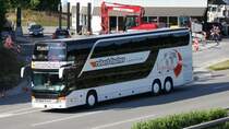 Setra 431 DT, Jean-Louis Voyages / Novabus (Robert Fischer), prs de Berne le 16.06.2013