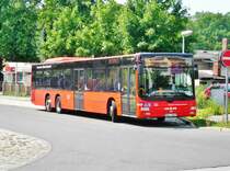  MAN Niederflurbus 3. Generation (Lion's City) auf der Linie 950 nach S-Bahnhof Erkner am S-Bahnhof Strausberg.(18.6.2013)   