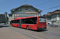 Mercedes Citaro mit der Betriebsnummer 844 auf der Linie 12 beim Casinoplatz. Die Aufnahme stammt vom 17.06.2013.