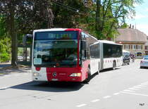 tpf - Mercedes Citaro Nr.850  FR 300218 unterwegs in Nidau fr das ETF 2013 in Biel am 22.06.2013