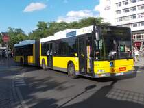 MAN NG 313 Bj.2004 BVG Wagen 4001 als 109 Airport Tegel am Bhf.Zoo (21.06.13)
