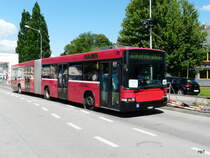 Bern Mobil - Volvo-BL7-Hess Nr.258  BE 572258 unterwegs in Nidau fr das ETF 2013 in Biel am 22.06.2013