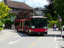 Bern Mobil - Volvo-BL7-Hess Nr.262  BE 572262 unterwegs in Nidau fr das ETF 2013 in Biel am 15.06.2013