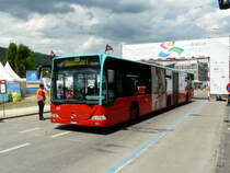 VB Biel - Mercedes Citaro Nr.147  BE  572147 unterwegs in Nidau fr das ETF 2013 in Biel am 15.06.2013
