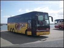 Van Hool T915 vom Reisebro Hock aus Deutschland im Stadthafen Sassnitz am 06.09.2012