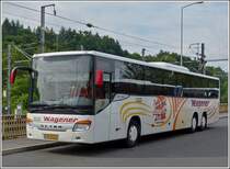 (WV 2030) Setra 419 UL vom Busunternehmen Wagener aus Mertzig, abgestellt am Busbahnhof in Ettelbrck.   15.06.2013 