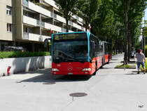 VB Biel - Mercedes Citaro Nr.150 BE 572150 unterwegs auf der Linie 2 in Biel am 15.06.2013