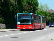 VB Biel - Mercedes Citaro Nr.155 BE 666155 unterwegs in Ipsach fr das ETF 2013 in Biel am 16.06.2013