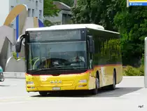 Postauto - MAN Lion`s City  SO  157251 als Bahnersatz f�r  Linie Lyss - Kerzers am 25.06.2013