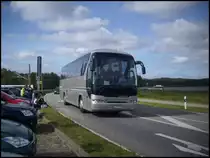 Neoplan Tourliner von Moje Bustouristik aus Deutschland in Lietzow am 06.09.2012