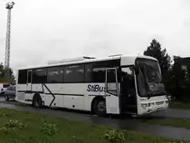Reisebus Karosa LC937 GT11 in T�bor, Vodňansk�ho-strasse. (25.6.2013)