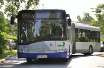 P-AV 192 am Bahnhof Rehbr�cke. Unterwegs seit einigen tagen f�r die VIP. Hier als 693 nach Hermannswerder K�sselstra�e am 08.07.2013.