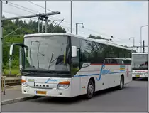 (CY 5571) Setra S 415 UL vom Busunternehmen Simon aus Diekirch abgestellt am Bahnhof in Ettelbr�ck. 15.06.2013